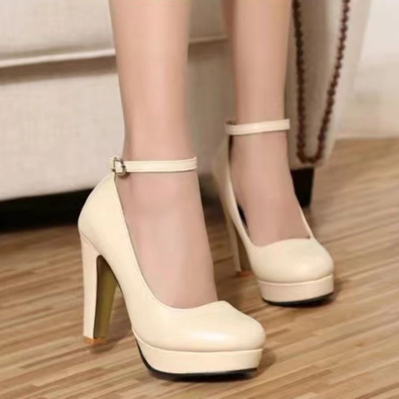 Women's Chunky Heel High Heels foto 4