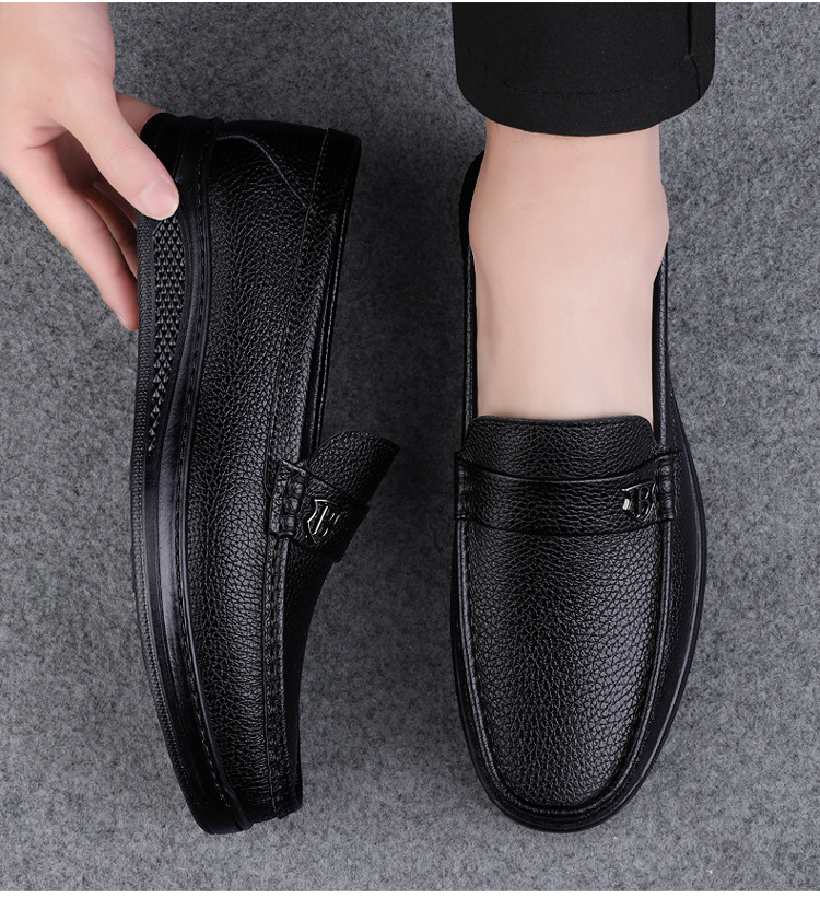 Men's Full-grain Sheepskin Casual Shoes foto 3