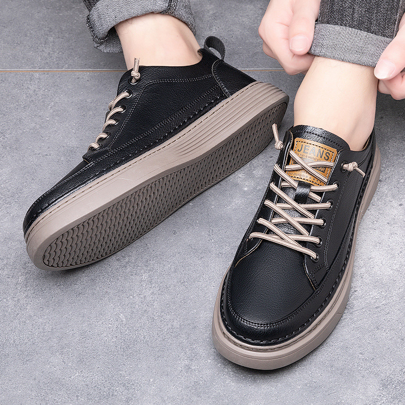 New Casual Sneakers For Men Work Waterproof Flat Shoes foto 5