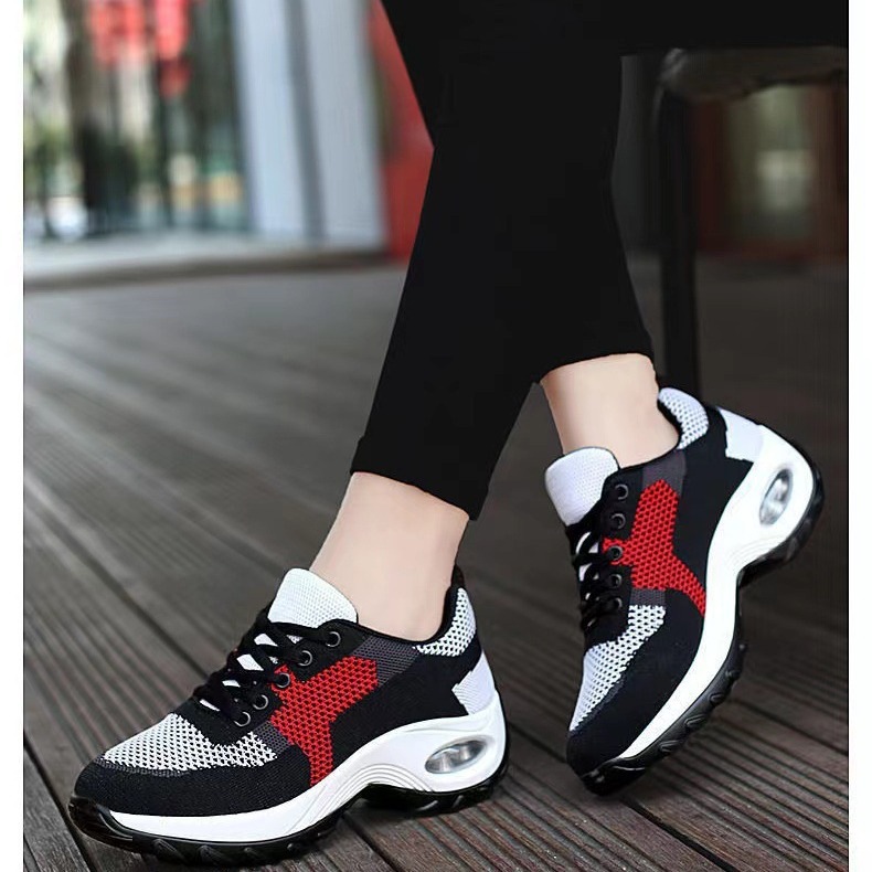 Womens Breathable Mesh Air-Cushioned Sneakers foto 2