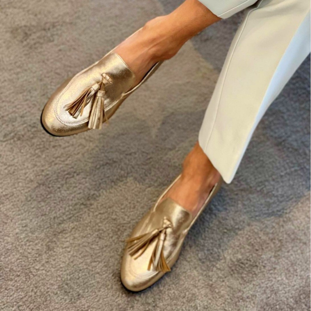 Casual Flat Plus Size Tassel Round Toe Loafers foto 2