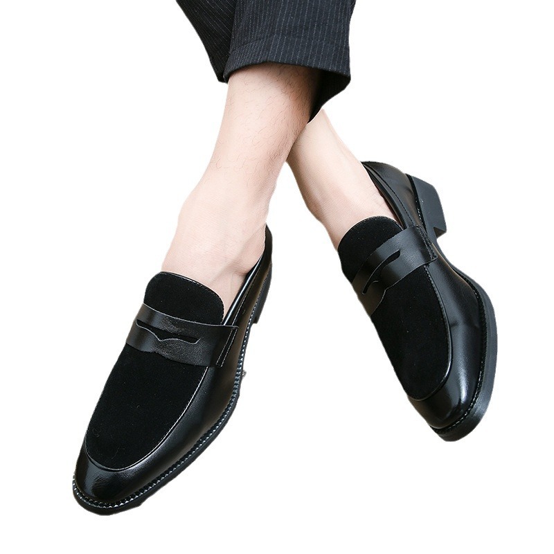 Men's Fashion Business Stitching Casual Shoes foto 2