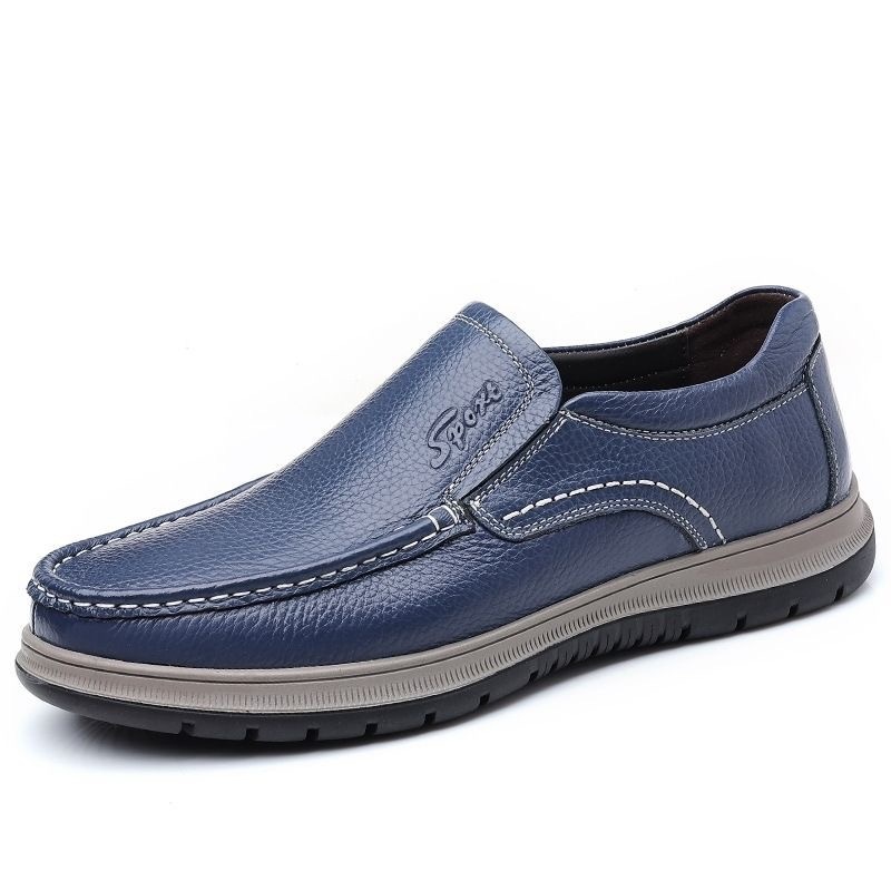 Men's Casual Waterproof Lightweight Leather Shoes foto 2