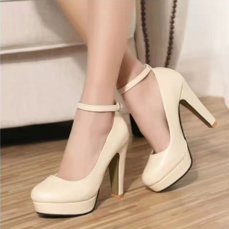 Women's Chunky Heel High Heels foto 2