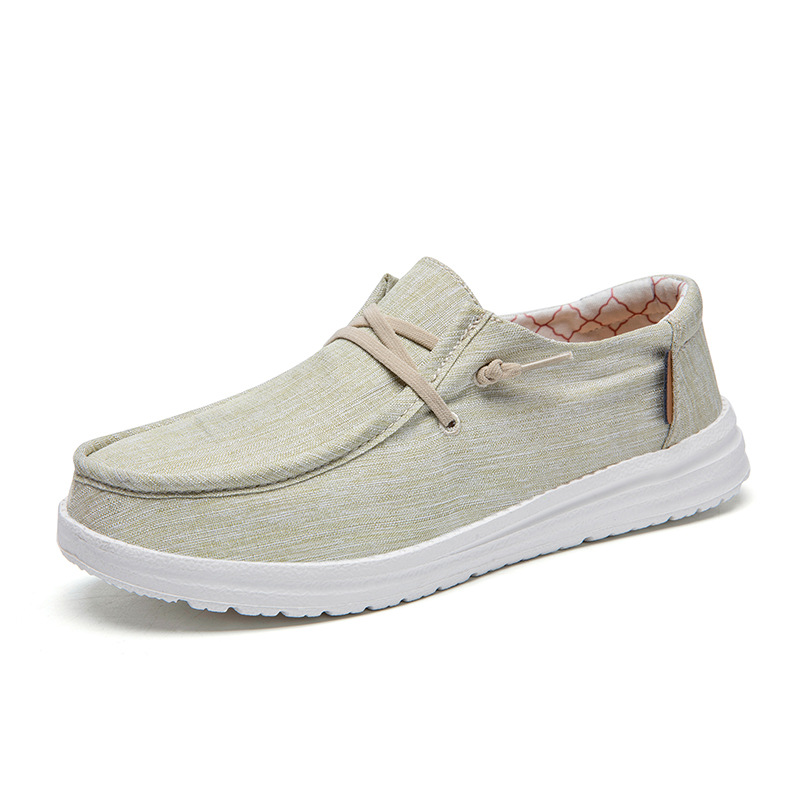 Plus-size Men's Loafer Canvas Casual Shoes foto 4