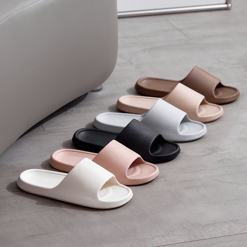 EVA Women's Summer Leather Slippers Hollow Out foto 3