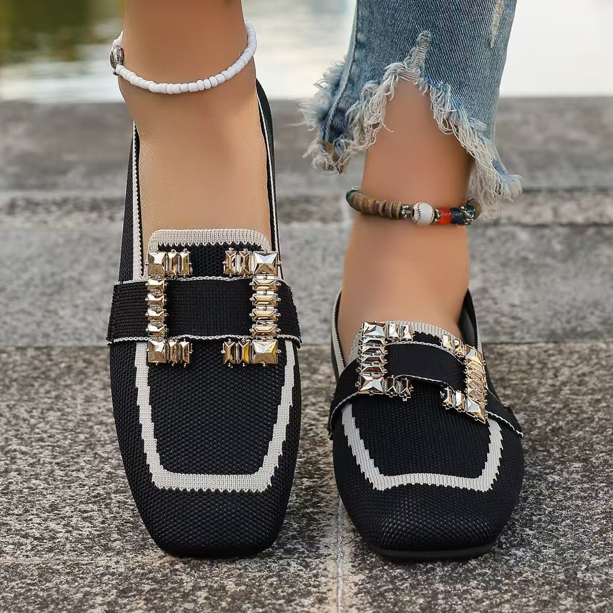 Vintage Suede Round Head Spring Loafers Gommino foto 2