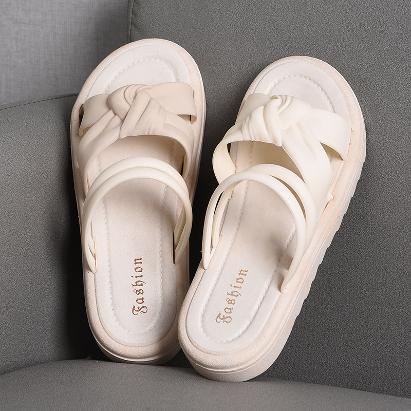New Soft Back Thick Back Two-way Wear Sandals Women's Shoes For Outdoors foto 5