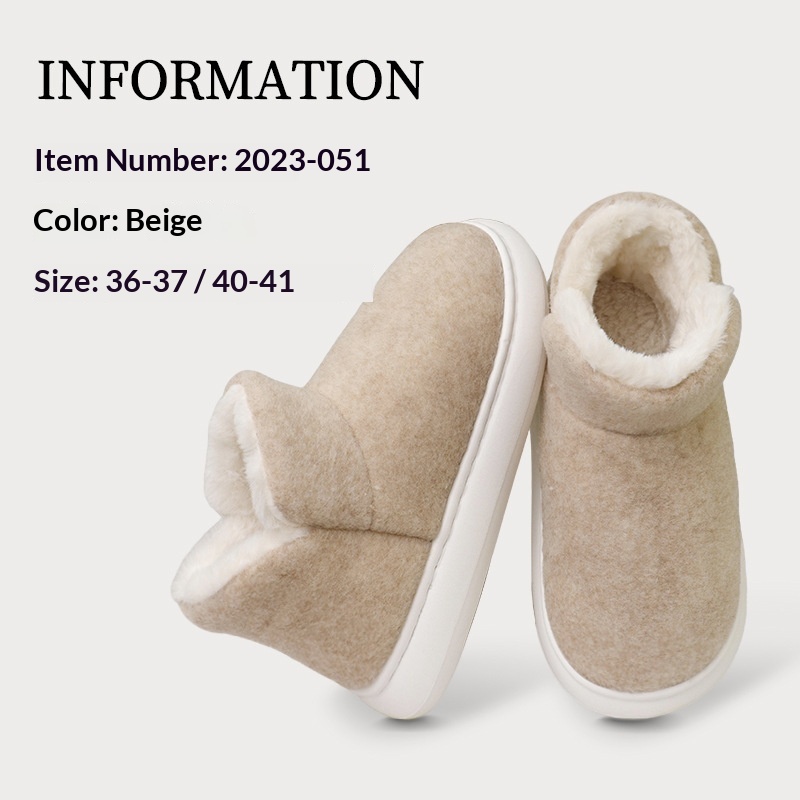 Thick-soled High-top Insulated Postpartum Shoes foto 3