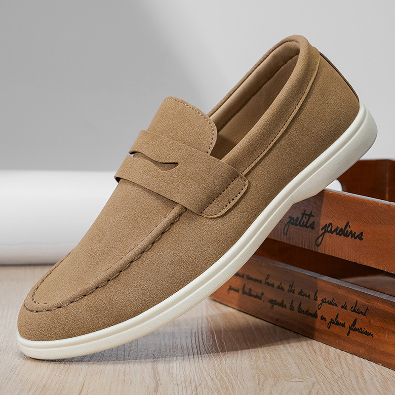 Spring New Large-Size Men's Loafers British Style foto 5