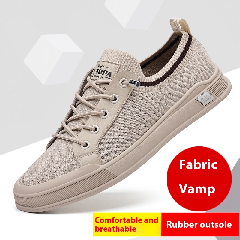 Flying Woven Breathable Men's Casual Sneaker foto 2