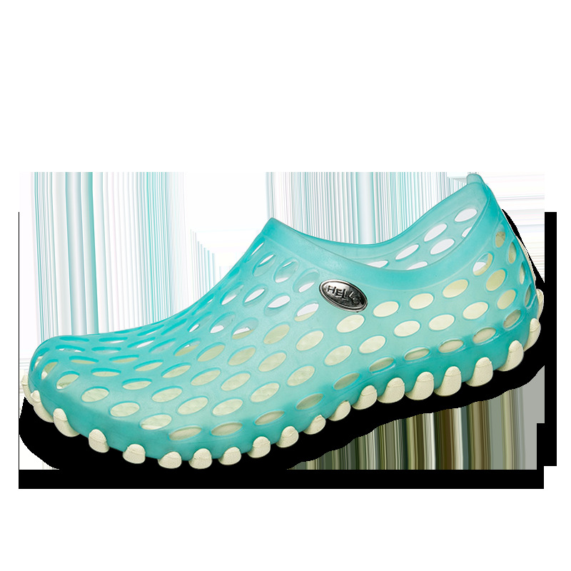 Summer Casual Beach Shoes Breathable Driving Hole Garden Slippers foto 3
