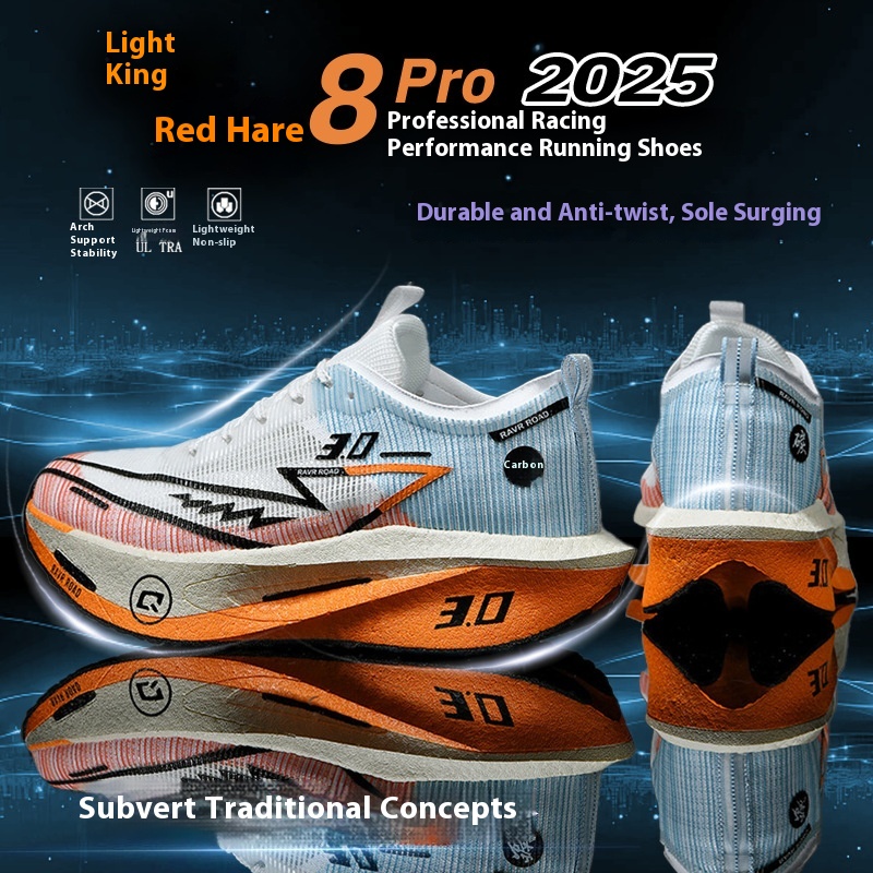 Racing Carbon Plate Running Shoes Men's Marathon Professional Competition foto 3