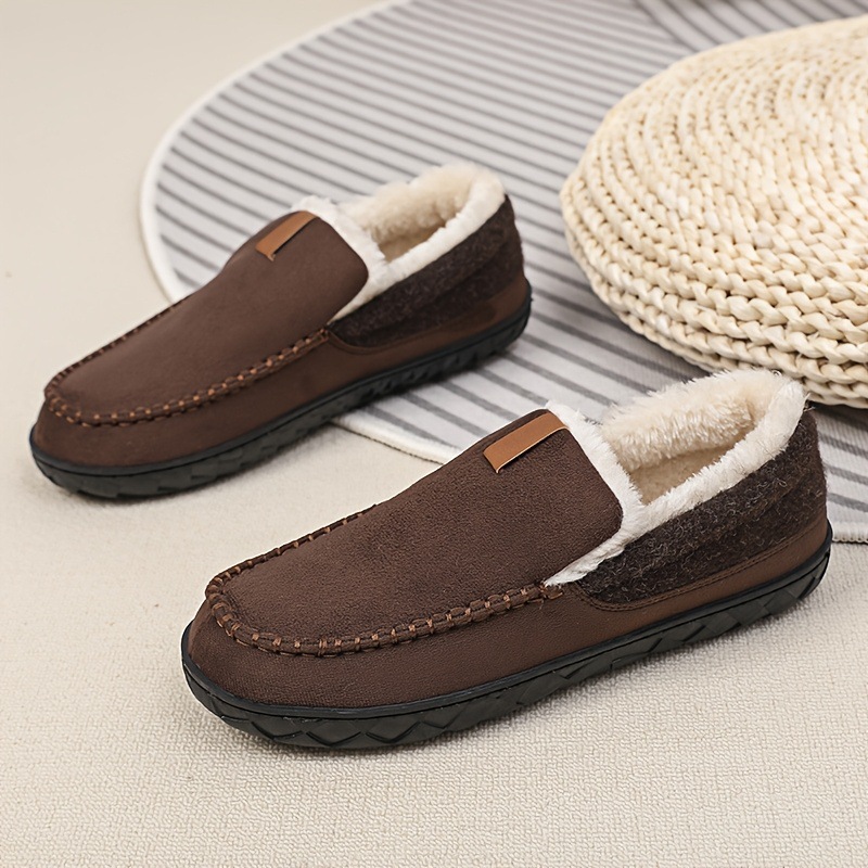 Couple's Thickened Home Slippers Minimalist Casual Style foto 4