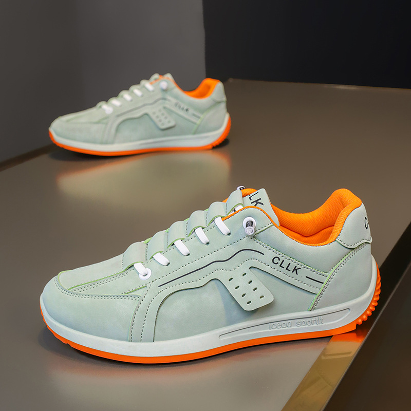 Fashion Skateboard Shoes Men Anti-skid Slip-on Flats Casual Lazy Shoes Outdoor Breathable Running Sports Sneakers foto 4