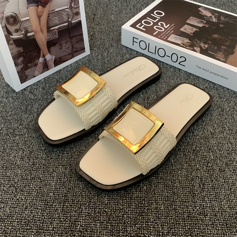 Women's Summer Flat Slippers All-match Casual foto 2