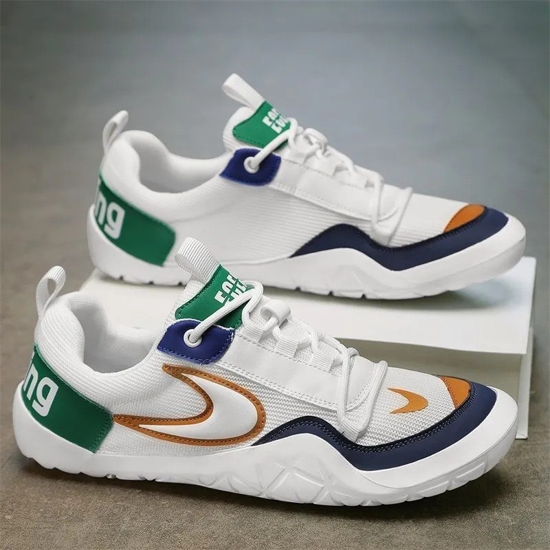 Mesh Breathable White Shoes Comfort And Casual Sneaker foto 3