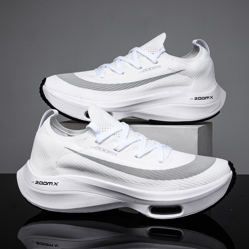 Front Palm Air Cushion Shock-absorbing Breathable Fly-knit Sneakers foto 4