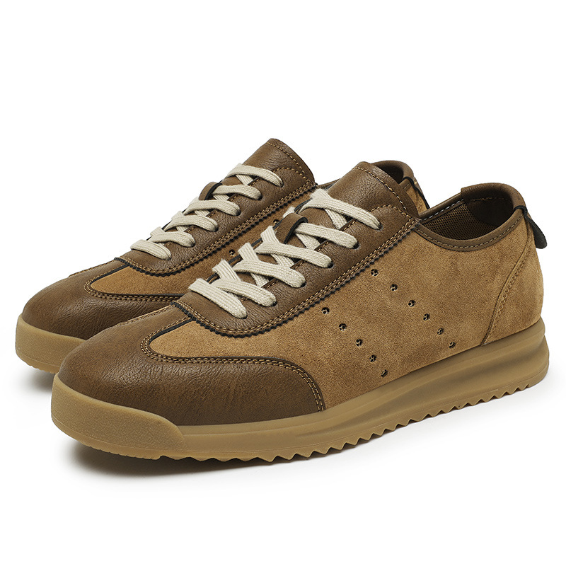 Platform Leather Men's Casual Shoes foto 5