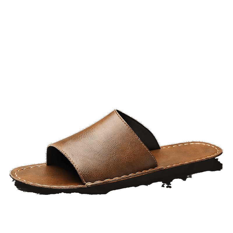 Spring And Summer New Men's Outdoor Leather Sandals foto 3