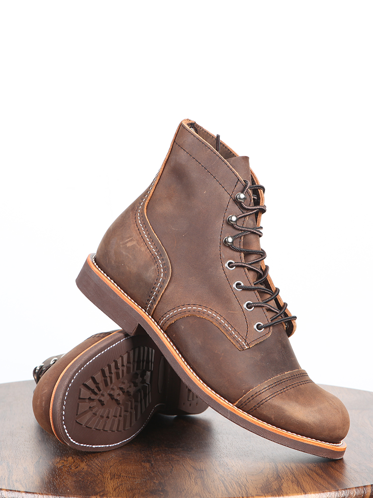 Paratrooper Boots Crazy Horse Leather High-top Outdoor Leisure foto 3