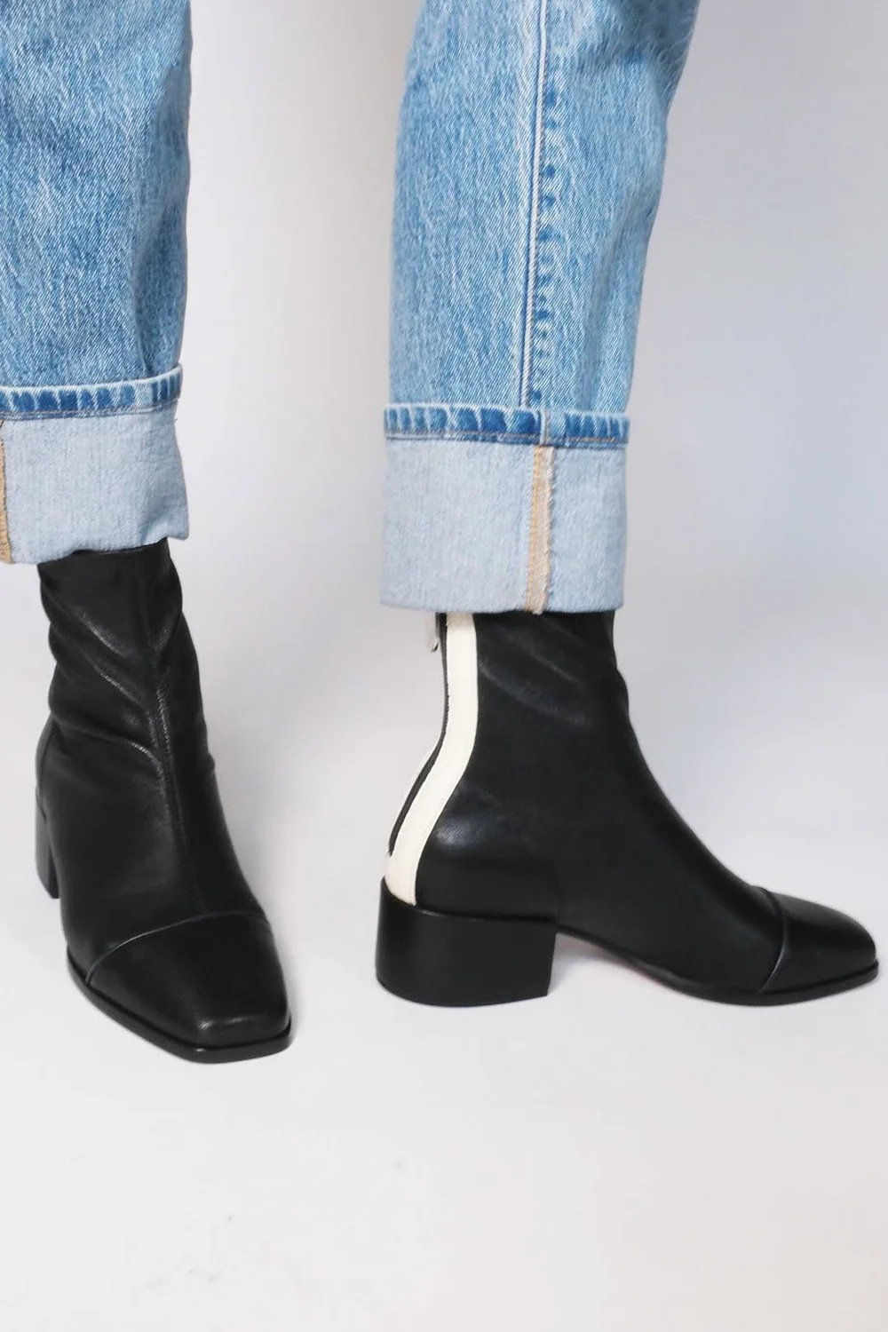 Simple Square-toe Ankle Boots For Women foto 4