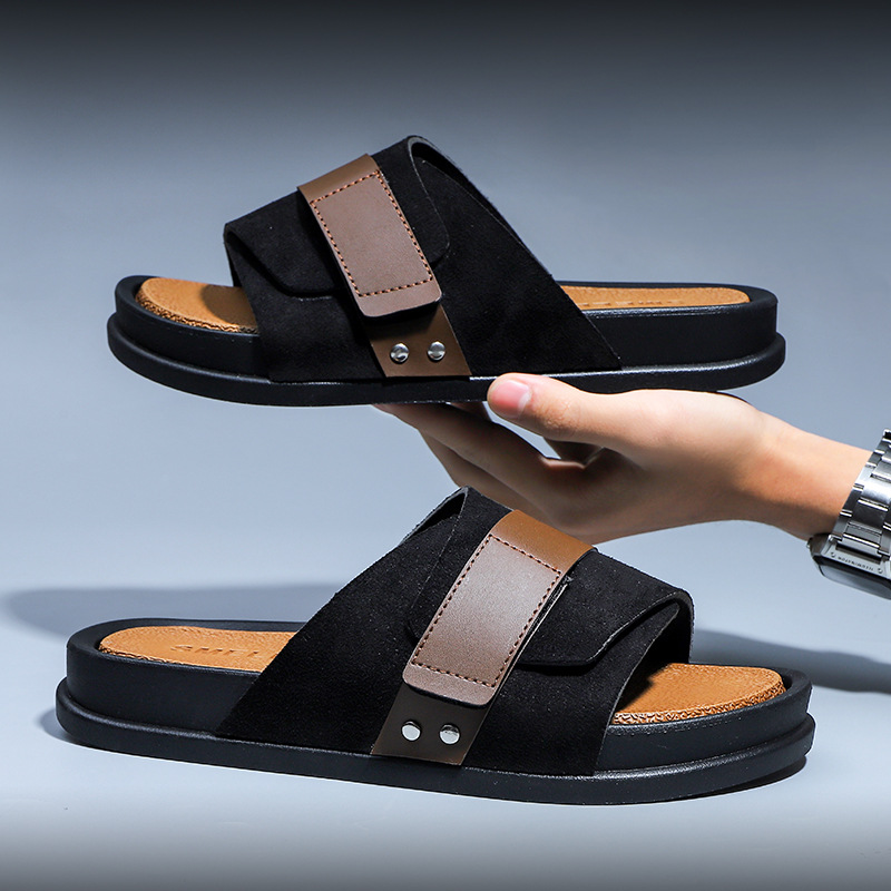 Outer Wear Home Bathroom Non-slip Platform Slippers foto 4