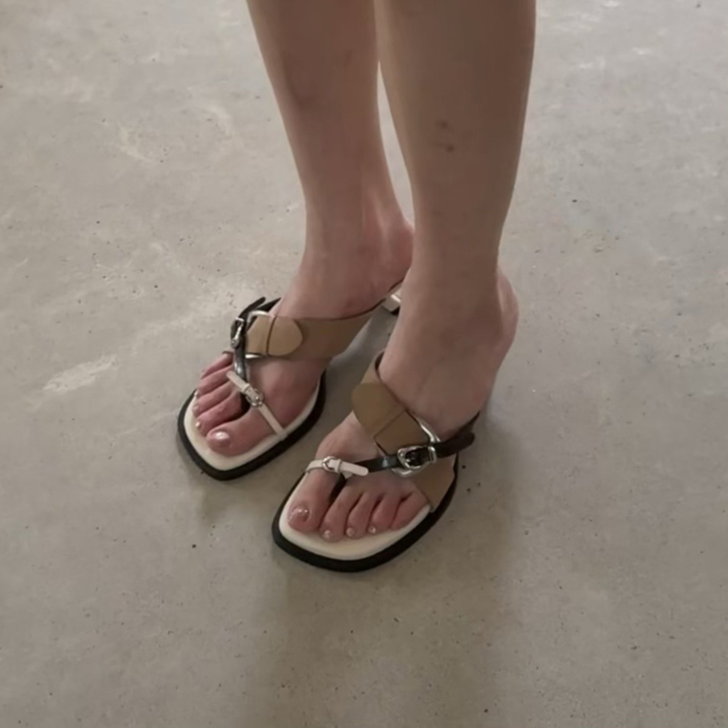 Outerwear Minimalist Elegant High-heeled Sandals foto 3