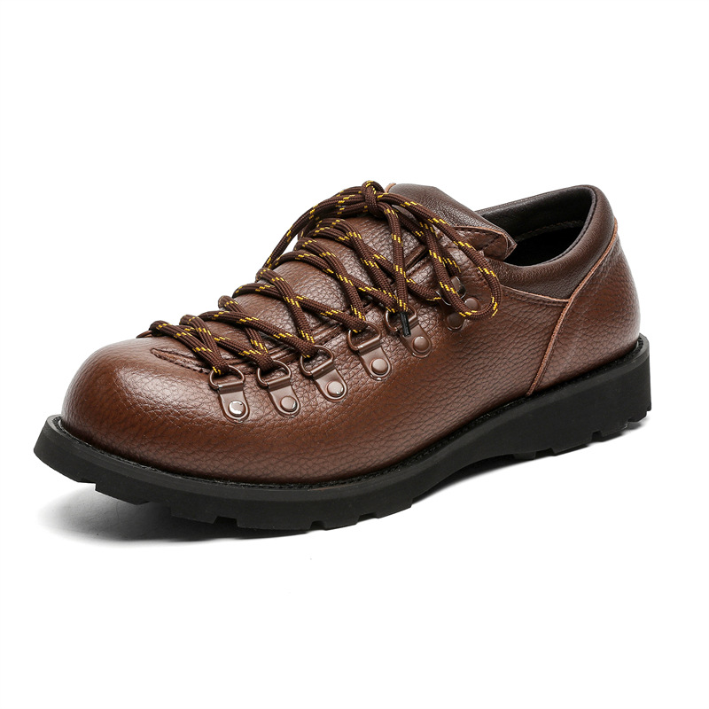 British-style Men's Shoes, Edgy And Stylish Leather Shoes For Men foto 5