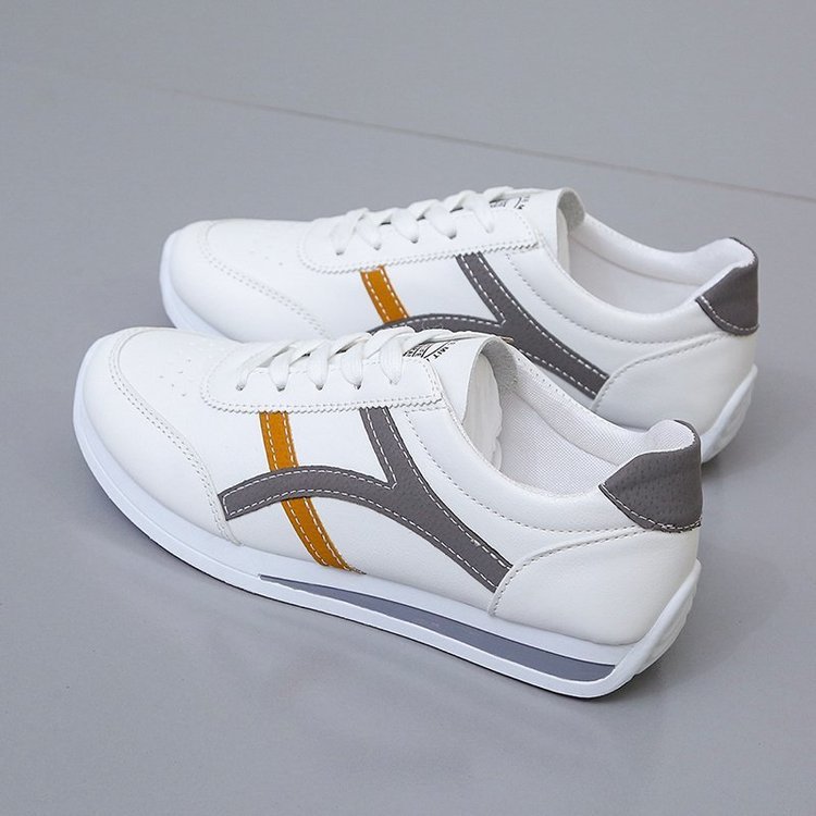Students' Street Shot Sports Casual Flat Skateboard Shoes Women foto 5