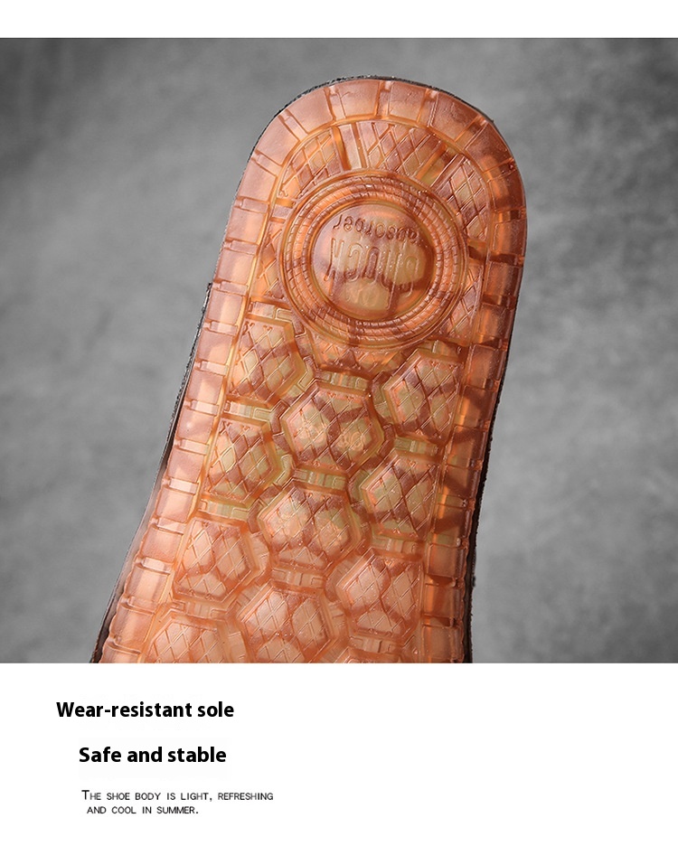 Men's Summer Breathable Beach Sandals foto 4