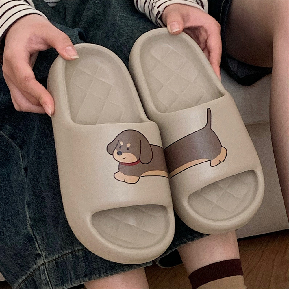 Comfortable Soft Bottom Couple Household Slippers foto 5