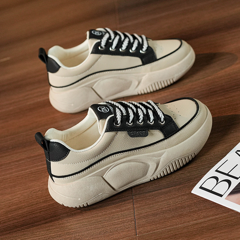Womens Versatile Round-toe Non-slip Dad Shoes foto 5