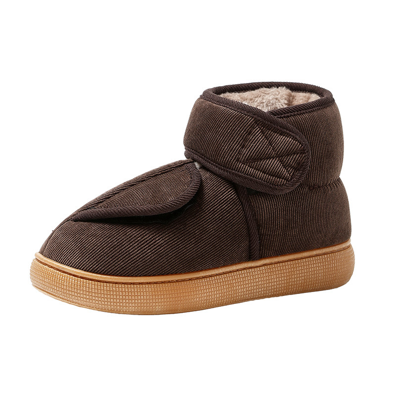 Large Opening Warm Boots With Anti-slip Rubber Soles For Men And Women foto 2