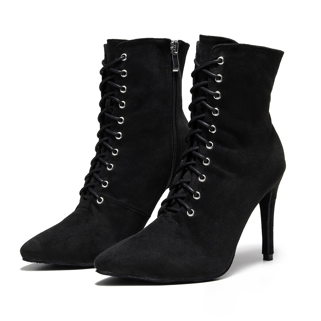 Lace-up Sexy Jazz Special High Heels Short foto 5