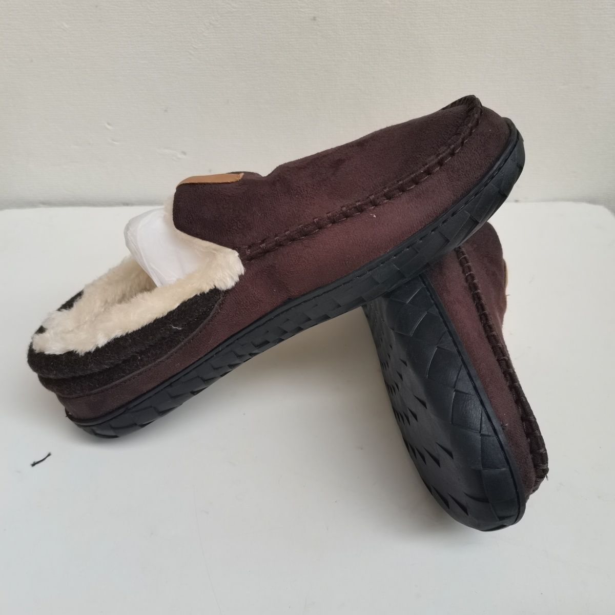 Velvet Anti Slip Lazy Cotton Shoes foto 2