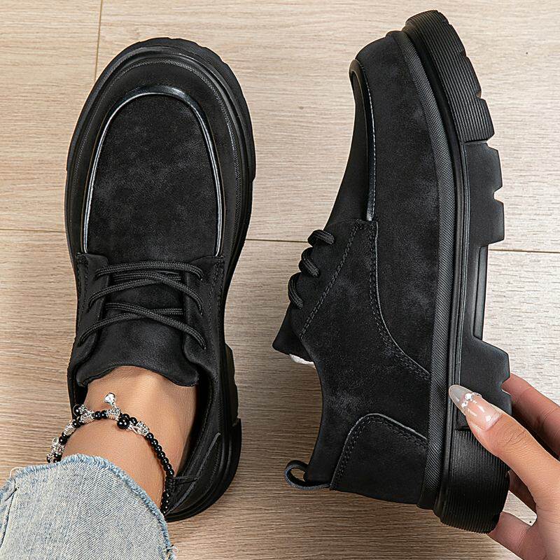 Low-top Dr Martens-style Couples Leather Shoes foto 5