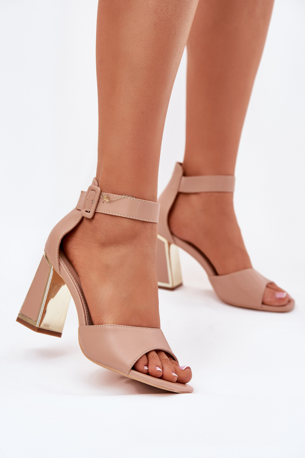 Sandalen op hak Step in style
