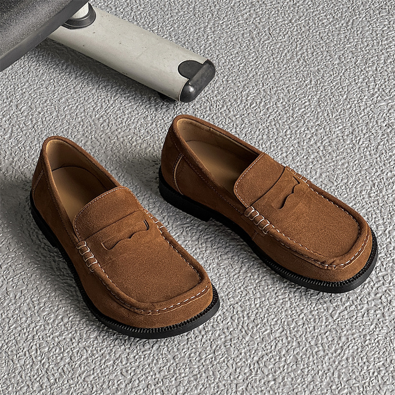 New Vintage Old Coin-style Loafers For Men foto 3