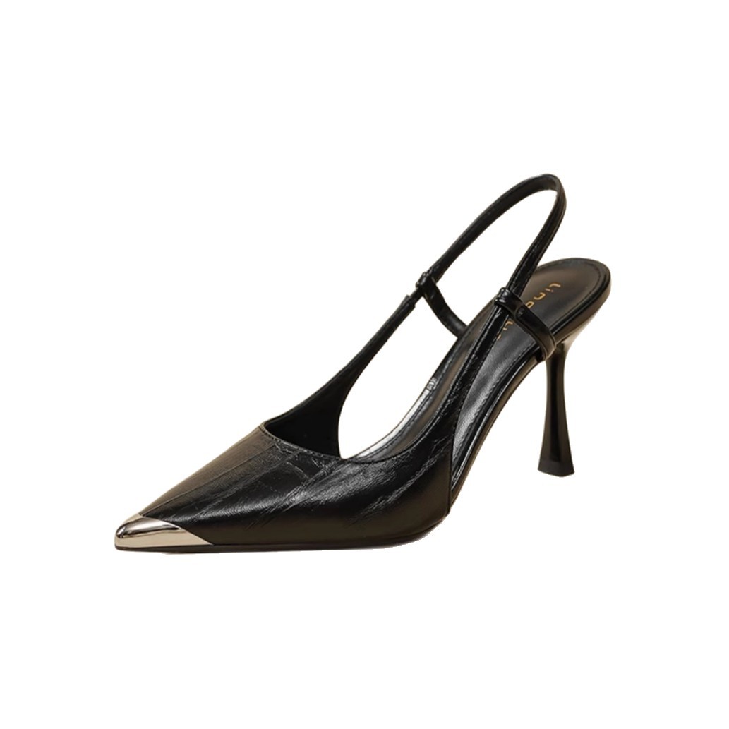 Pointed-toe Color-block Stiletto Heels For Women foto 2