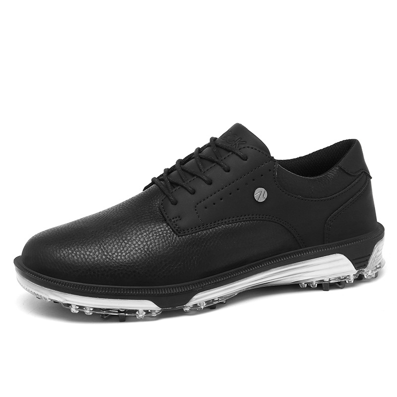 Men's Plus Size Fixed Studs Golf Training British Style Waterproof Sneakers foto 5