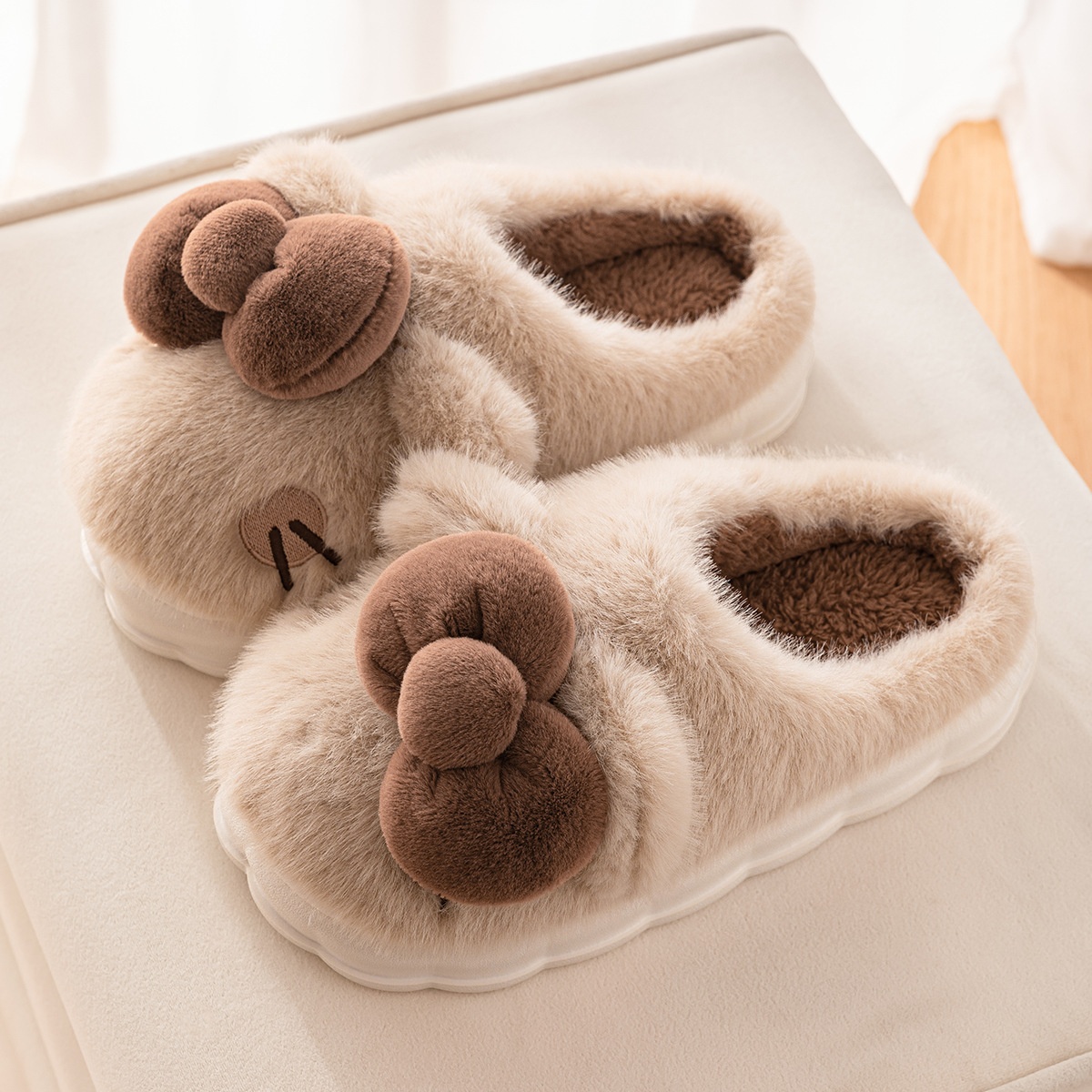 Womens Winter Warm Cotton Shoes foto 4