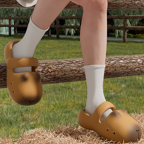 Kapi Balakatong Women's Hole Shoes For Home And Outdoor Wear foto 3
