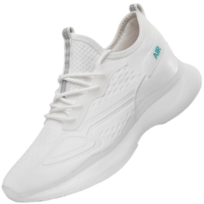 Korean Men's Shoes Flyknit Breathable Clunky Sneakers foto 3