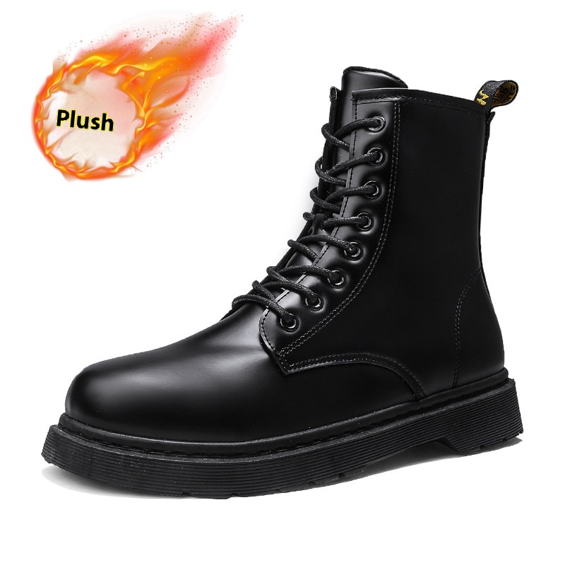 Martin Boots With Zipper Men's British Style foto 5
