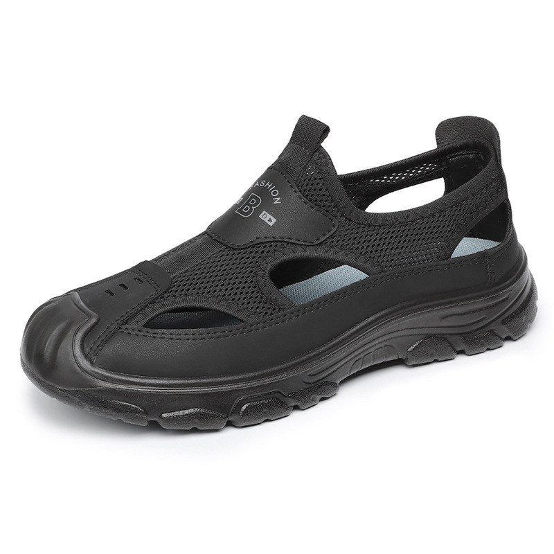 Men's Sandals Breathable Mesh Cutout Outdoor Wading Shoes foto 2