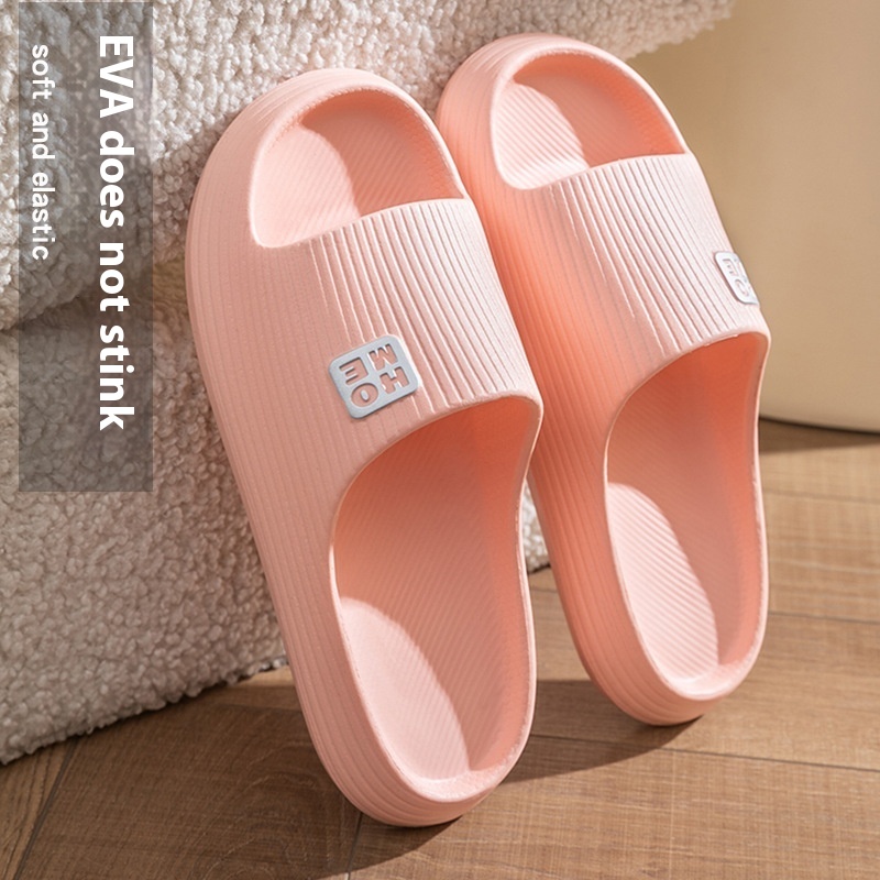 Anti-odor Soft Thick Bottom Non-slip Home Indoor Eva Slippers foto 2
