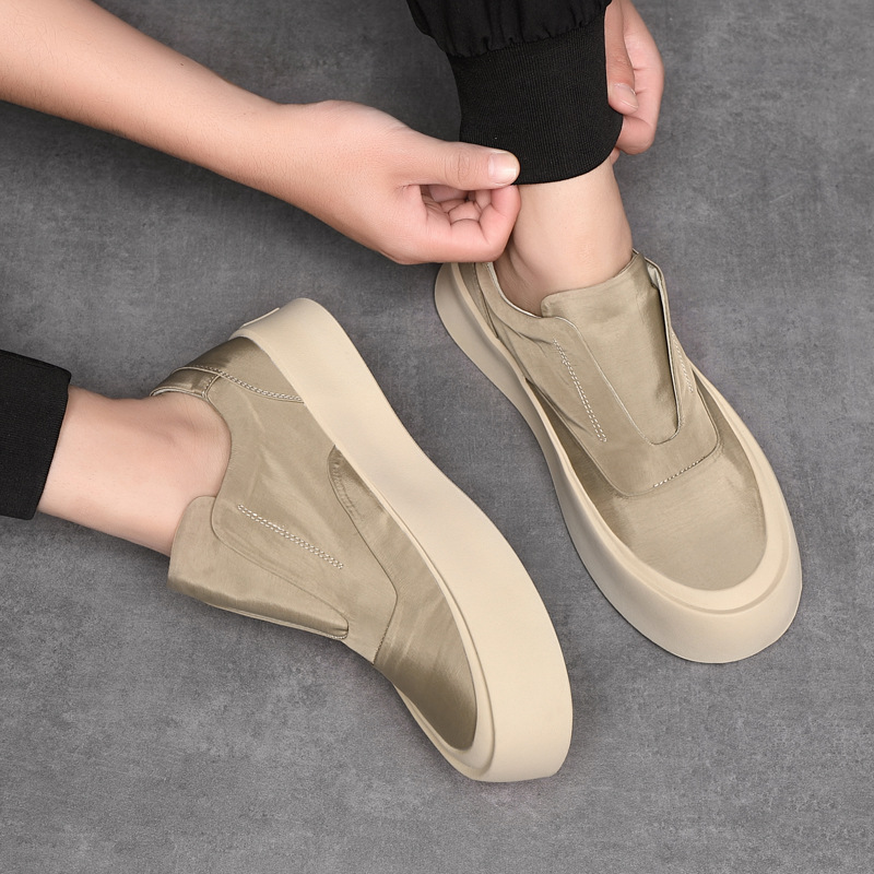 Canvas Shoes All-match Sneakers Casual Shoes Platform Men's Shoes foto 4