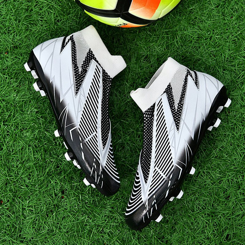 No Shoelace No Tie Socks Mouth Soccer Shoes Men foto 2