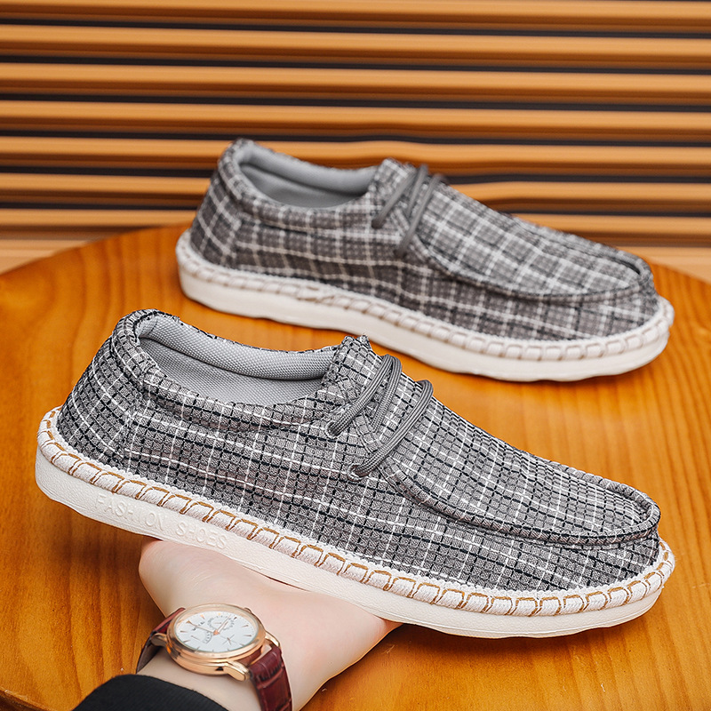 Breathable Retro Casual Canvas Shoes foto 4